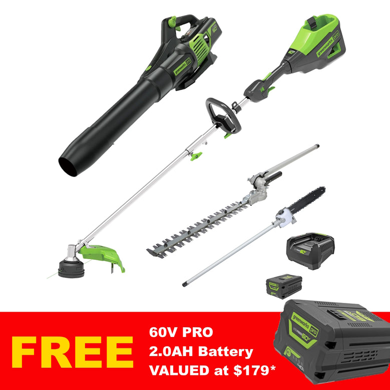 Greenworks 60v Multi Tool Value Kit