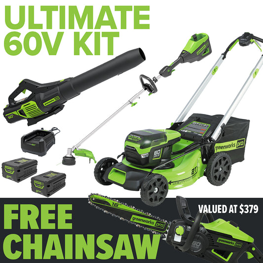 Greenworks 60V Battery Ultimate Start Up Kit