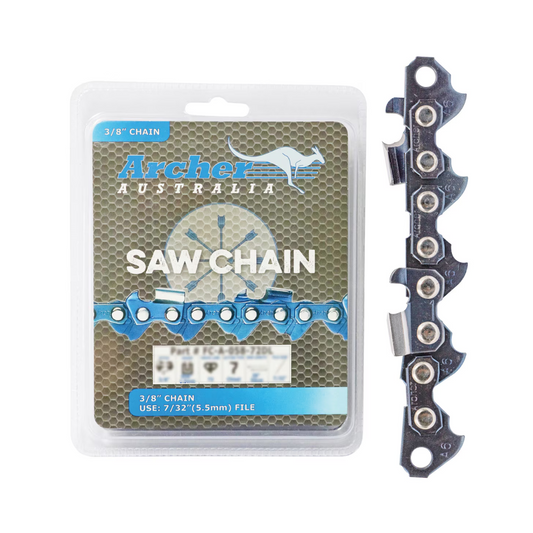 Archer Full Chisel Chain - 25" 3/8 .063 84 DL (FC-A-063-84DL)