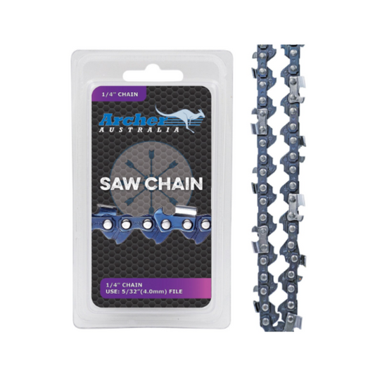 Archer Semi Chisel Chain - 10" 1/4 .050 58 DL (K-050-58DL)