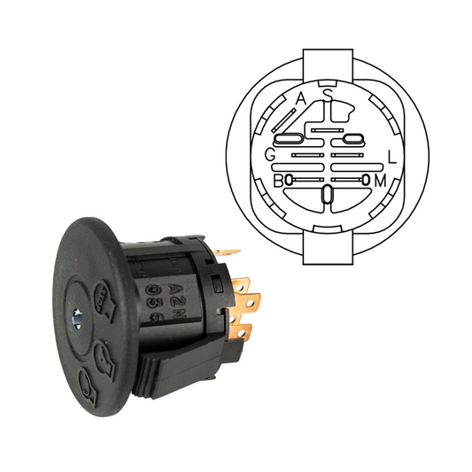 Cub Cadet Ignition Switch (SWT8596)